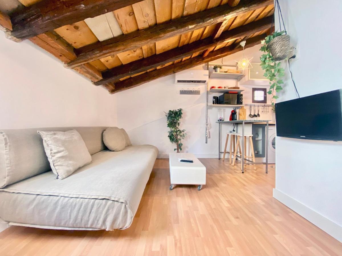 شقة مدريد  في Charming Gran Via Attic المظهر الخارجي الصورة